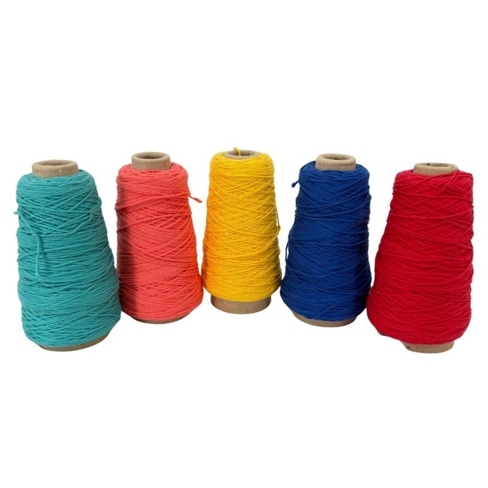 Yarn Cones Mixed Lot Crochet Knit Destash Crafting Multicolor Brand Unknown